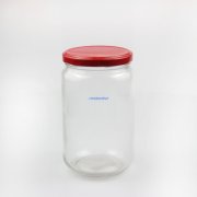 【圆形酱菜瓶】厂家批发350ml圆形酱菜瓶 罐头瓶 果酱瓶 芝麻酱瓶 蜂蜜玻璃瓶