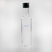 【透明精白香油瓶】批发250/500毫升玻璃透明橄榄油瓶麻油瓶方形玻璃核桃香油瓶含盖