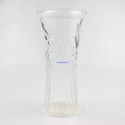 【透明花纹花瓶】批发雕花花瓶玻璃瓶复古透明玻璃花瓶家居摆件玻璃插花瓶
