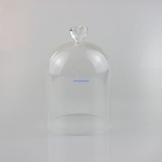 【高硼硅 微景观防尘罩】永生花玻璃罩3D立体情侣握手模型玩偶微景观蜡烛装饰防尘展示罩子