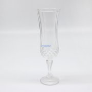 【香槟高脚杯 批发价】L16香槟杯 无铅玻璃高脚杯笛形杯220ml人工吹制汽泡杯酒具套装